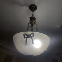 لوستر سه شمع کمیاب