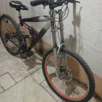 دوچرخه 26 کمکدار دنده ای حرفه ای|دوچرخه، اسکیت، اسکوتر|قزوین, |دیوار