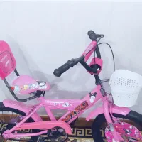 دوچرخه دخترانه صورتی سایز 16 نو سالم محکم|دوچرخه، اسکیت، اسکوتر|محمدشهر, محمدشهر|دیوار