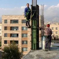 ارماتوربندی سقف بتنی فلزی .خردکاری