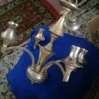 لوستر برنز 8 شعله اصل|لوستر و چراغ آویز|اردبیل, |دیوار