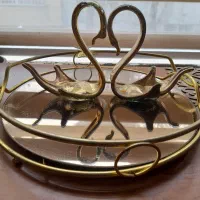 سینی گرد اینه ای