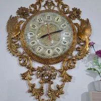 ساعت تمام برنج با طرح طاووس