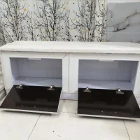 میزتلویزیون وجاکفشی یا دراور پاف نشیمن|میز و صندلی غذاخوری|شیراز, سلطان آباد|دیوار