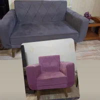 مبل راحتی جمع وجور ومیز