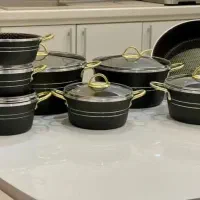 قابلمه تابه گرانیتی تفلون چدن ام جی اس اریانا نوین