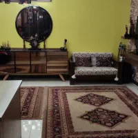 فرش هیوا زمینه بژ طرح بلوچ ۳ عدد