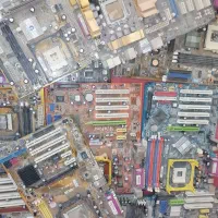 ضایعات رم مادربورد سی پیو.ram cpu  mainbord