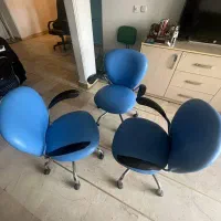 ۳ عدد صندلی اداری نیلپر