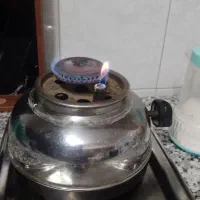 یک عدد سماور هشت لیتری مارک دقیق جنس ضخیم