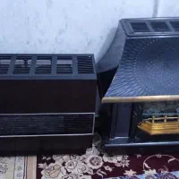 بخاری‌گازی‌ساده‌وطرح‌شومینه|بخاری، هیتر، شومینه|سنندج, |دیوار