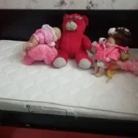 تخت کودک با تشک 130 سانت