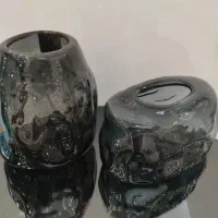 جا دستمال شیشه ای رنگی|صنایع دستی و سایر لوازم تزئینی|رشت, حافظ آباد|دیوار