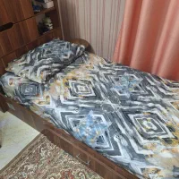 تخت چوبی تک نفره درحد