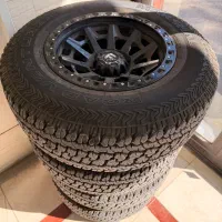 دو جفت لاستیک مارشال و رینگ افرودی فوئل