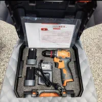 دربل براشلس 16.8 ولت دو باتری MAKS سالم