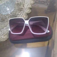 عینک آفتابی سفید نو