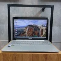 لپتاپ حرفه ای ایسوسi7hq رم۱۶ گرافیک gtx صفحه4kلمسی