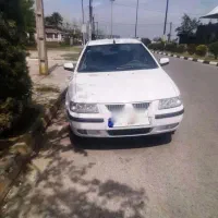 سمند Lx xu7 سفید مدل ۹۷