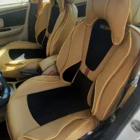 روکش صندلی vip خلبانی با ۲ بالشتگ گردنی تا آخر برج
