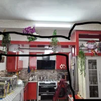 کابینت ورودی آشپزخانه دکور اُپن جنس MDF