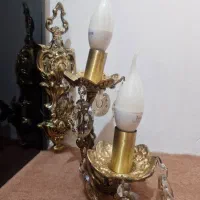 لوستر دوشاخه برنز