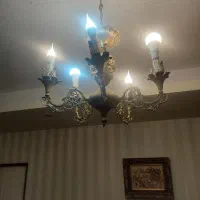 لوستر برنزی|لوستر و چراغ آویز|ارومیه, |دیوار