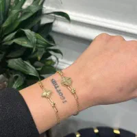 دستبند گردنبند گوشواره انگشتر طلا ونکلیف