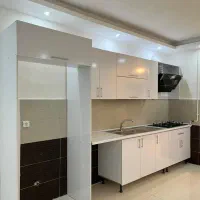 کابینت صفر با سینک و هود