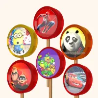 آبنبات چوبی، تصویری ،ترافلی ،مرواریدی|خوردنی و آشامیدنی|قم, باغ کرباسی|دیوار