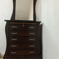 دراور و آیینه سالم|جاکفشی، کمد، دراور|سبزوار, ابارش|دیوار