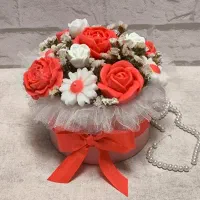 باکس گل شمعی و شمع روز معلم