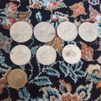 سکه ریالی و سکه ۱ سنتی|کلکسیون سکه، تمبر، اسکناس|کرمانشاه, |دیوار