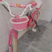 دوچرخه دخترونه صورتی