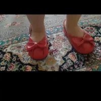 کفش و پیراهن دخترانه قرمز|کفش و لباس بچه|بروجرد, |دیوار