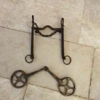 دهنه اسب فولادی قدیمی|اسب و تجهیزات اسب‌سواری|تهران, شهرک بعثت|دیوار