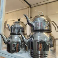کتری قوری استیل|قوری، کتری، قهوه‌ساز دستی|قم, علی آباد|دیوار
