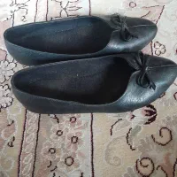کفش مشکی بدون پاشنه سایز ۴۰