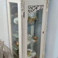 بوفه (گنجه) ( ویترین) میز تلوزیون یخچال بخاری ساعت|بوفه، ویترین، کنسول|بیرجند, |دیوار
