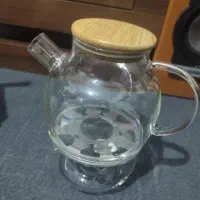 قوری پیرکس با وارمر