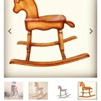 اسب چوبی خارجی|اسباب‌بازی بچه|زاهدان, |دیوار