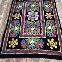 رو تختی ورو لا حافی مخمل و پارچه نخی