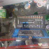 سنگ فرز ، دریل چکشی برقی و جعبه اچار بکس ۴۰تایی|ابزارآلات|گرگان, |دیوار