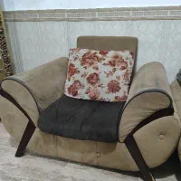 مبل 7 نفره راحتی فروش فوری به علت جابجایی|مبلمان خانگی و میز عسلی|خان ببین, |دیوار