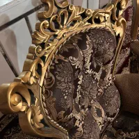 مبل سلطنتی 9نفره|مبلمان خانگی و میز عسلی|لنجان, |دیوار