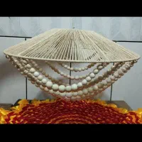 رافیا لوستر و آباژور|لوستر و چراغ آویز|اصفهان, شفق|دیوار