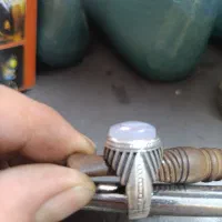 ۳تا انگشتر نقره|جواهرات|همدان, |دیوار