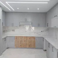 سنگ صفحه کابینت بین کابینت جزیره و تیوی وال|مصالح و تجهیزات ساختمان|بوشهر, |دیوار