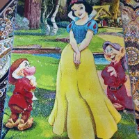 گلیم فرش اتاق کودک  پرنسسی
