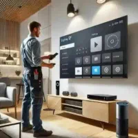 نصب، نصاب تلویزیون،تنظیم گیرنده دیجیتال،براکت